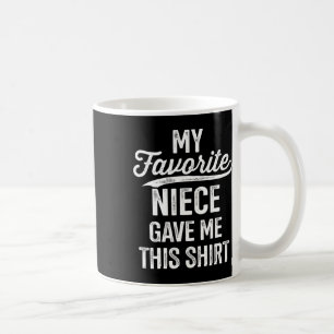 Caneca De Café Da sobrinha favorita para o aniversário do tio Dia