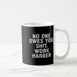 Caneca De Café Dá-te Mais Trabalho Motivacional Engraçado 