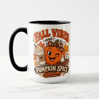 Caneca de Café da Temporada de Abobrinha e Vibraçõ