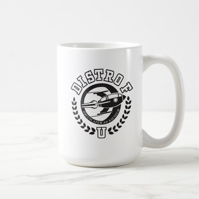 Caneca de Café da Universidade Distro Foxtrot (Direita)