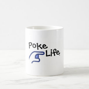 Caneca de café da vida do puxão