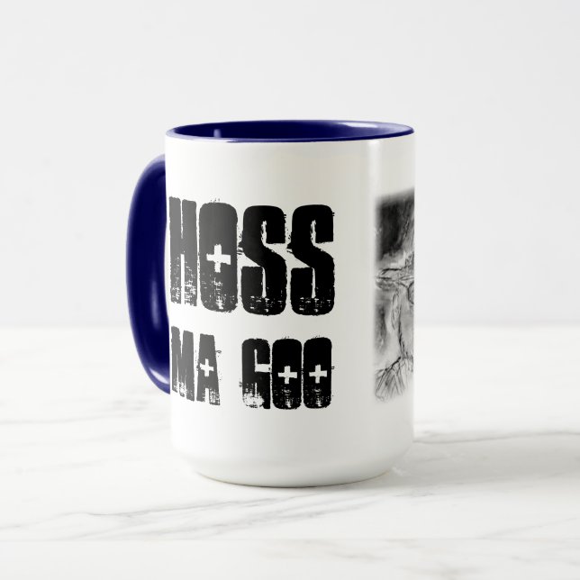 Caneca de café da viscosidade das mães de Hoss (Frente Esquerda)