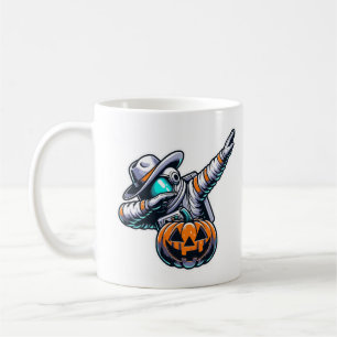 Caneca De Café Dabbing Astronauta Halloween Cowboy Jack O Lantern