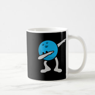 Caneca De Café Dabbing Boliche Shirt Festa de aniversário Boliche