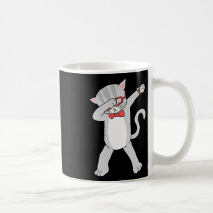 Caneca De Café Dabbing Cat Funny Dab Gift Cat Tee