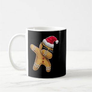Caneca De Café Dabbing Gingerbird Man Christmas Baking