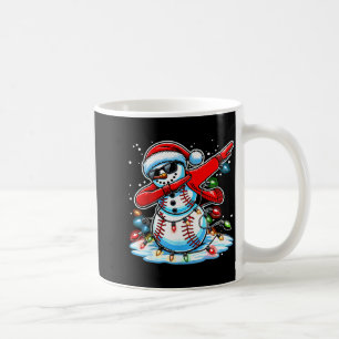 Caneca De Café Dabbing Natal Beisebol Boneco de Neve Meninos Beis