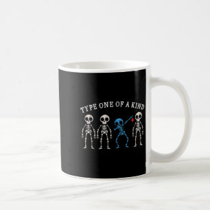 Caneca De Café Dabitar Diabetes Esqueletais Sensibilização Tipo U