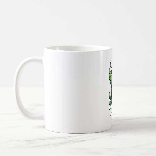 Caneca De Café Dabling Sea Turtle Eu Adoro Tartarugas Ok_ (Esquerda)