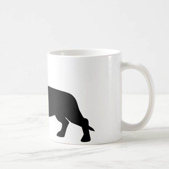 Caneca De Café Dachshund (Direita)