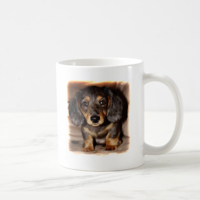 Caneca De Café Dachshund (Direita)