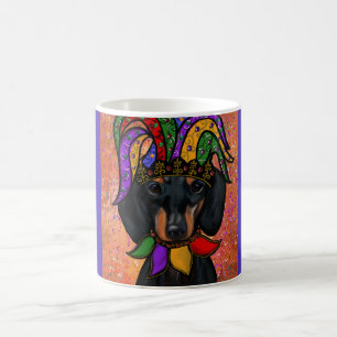 CANECA DE CAFÉ DACHSHUND