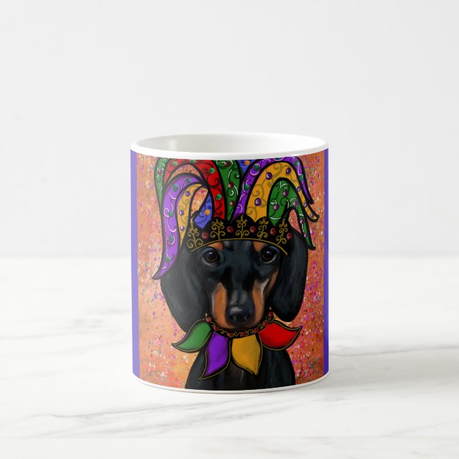 CANECA DE CAFÉ DACHSHUND             (Centro)