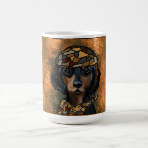 CANECA DE CAFÉ DACHSHUND