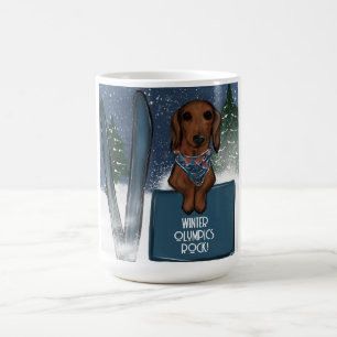 CANECA DE CAFÉ DACHSHUND 