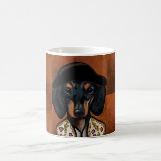 CANECA DE CAFÉ DACHSHUND (Centro)