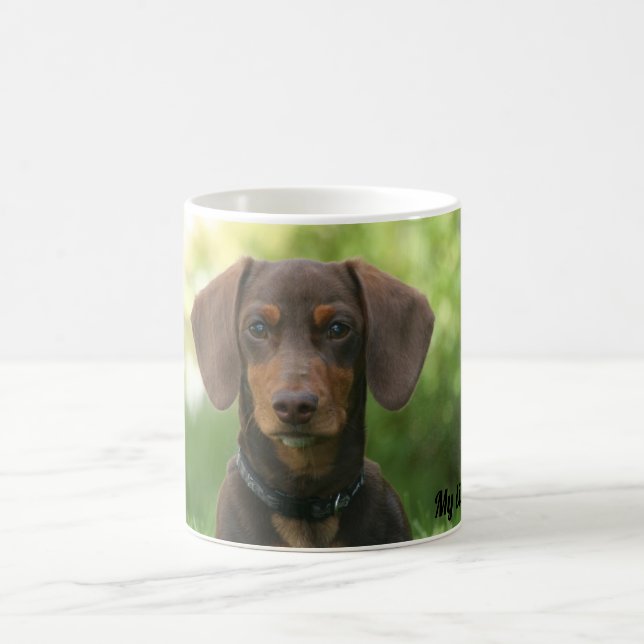 Caneca De Café Dachshund (Centro)