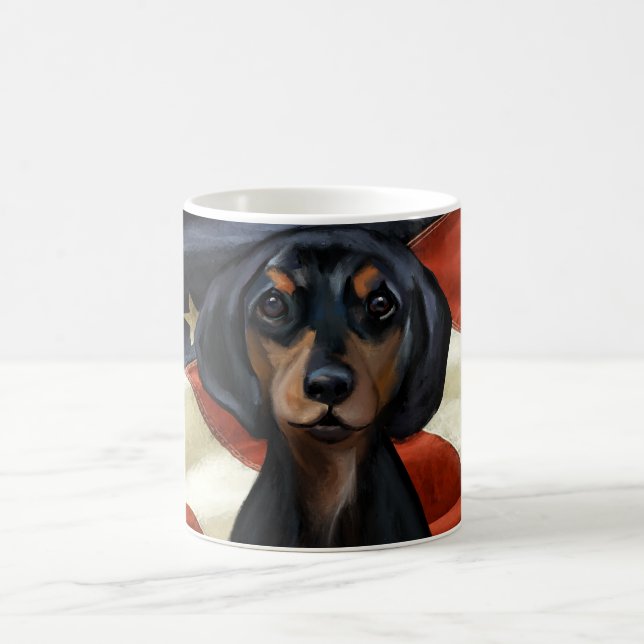 CANECA DE CAFÉ DACHSHUND (Centro)