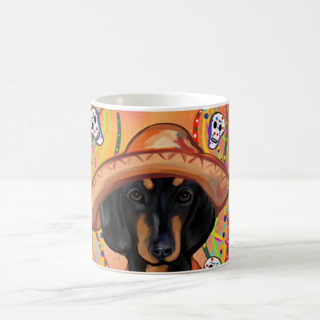 CANECA DE CAFÉ DACHSHUND (Centro)