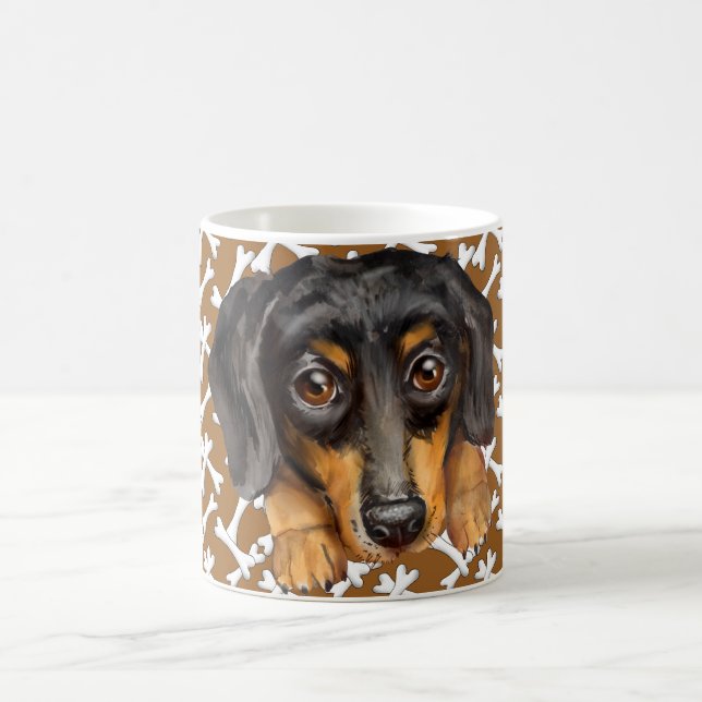 Caneca De Café Dachshund Coffee Mug (Centro)