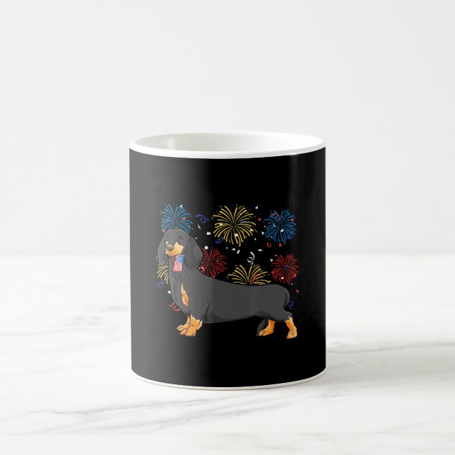 Caneca De Café Dachshund Doxie Lover Weiner Cachorro Mãe Filhos P (Centro)