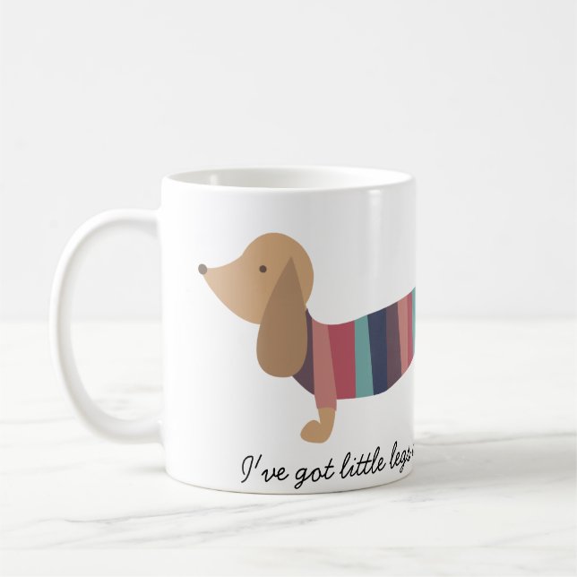 Caneca De Café Dachshund Mug (Esquerda)