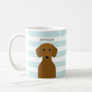 Caneca De Café Dachshund Mugs