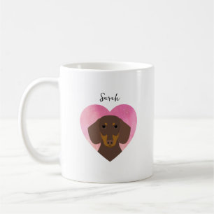 Caneca De Café Dachshund Mugs