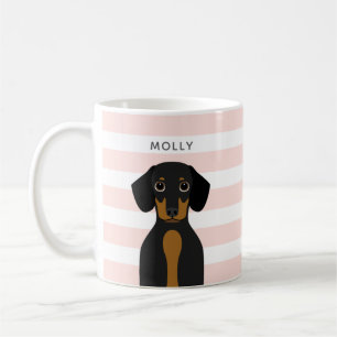Caneca De Café Dachshund Mugs