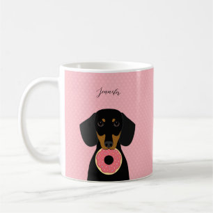 Caneca De Café Dachshund Mugs