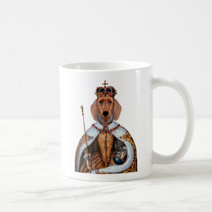 Caneca De Café Dachshund Queen 2