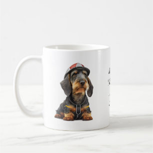 Caneca De Café Dachshund Rescutor Wirehaired