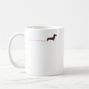 Caneca De Café Dachshund Traces Dachshund Top T-Shirt