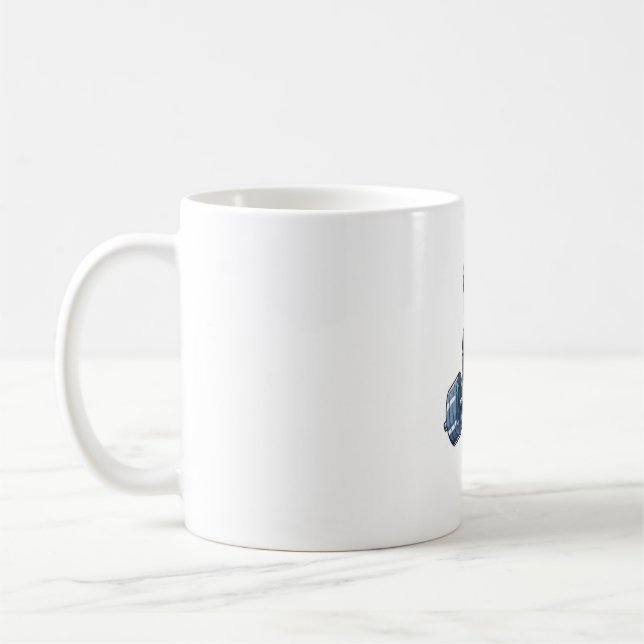 Caneca De Café Dachshund Weight (Esquerda)
