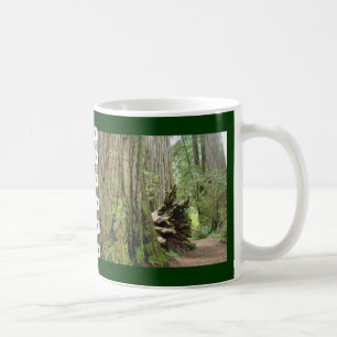 Caneca de café DAD DAD Grandes árvores de sequóia