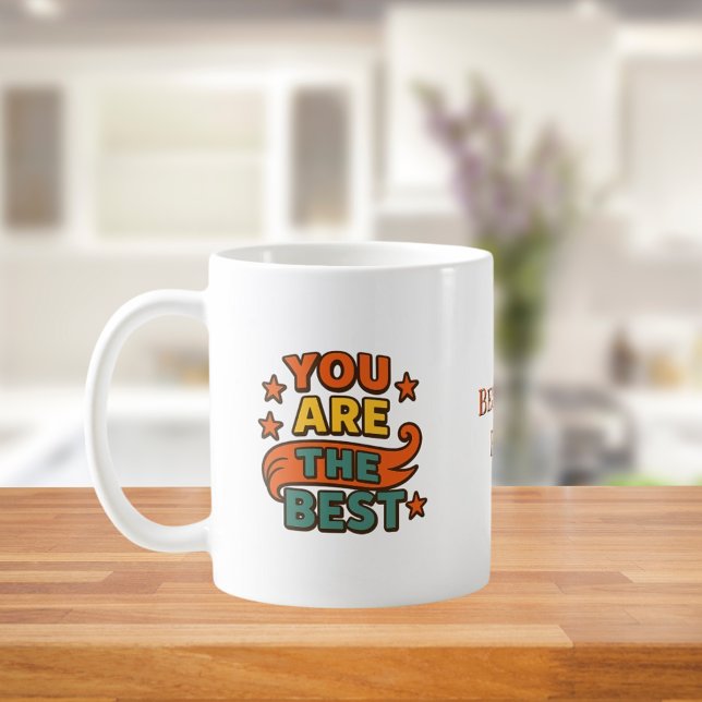 Caneca De Café Dad you are the best (Criador carregado)