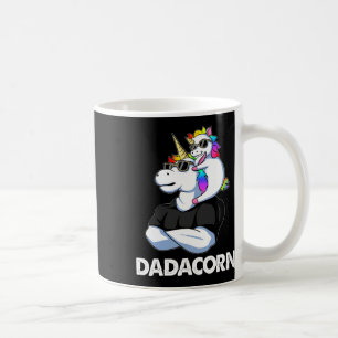 Caneca De Café Dadacorn - Pai Unicorn E Engraçado