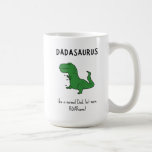 Caneca De Café Dadasaurus Funny T-Rex<br><div class="desc">Engraçado dadassauro T-Rex design</div>