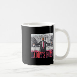 Caneca De Café Daddys Home Shirt White House Trump 2024
