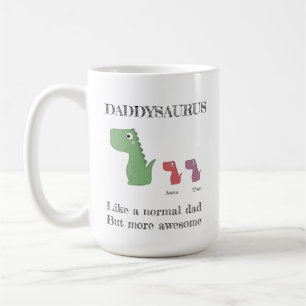 Caneca De Café Daddysaurus padre Mug