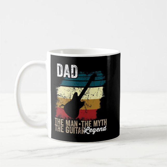 Caneca De Café Dadhe manhe mythhe guitarra LEGEND_008 (Esquerda)