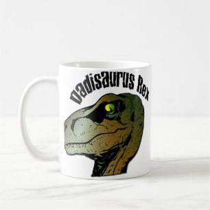 Caneca De Café Dadisaurus Rex