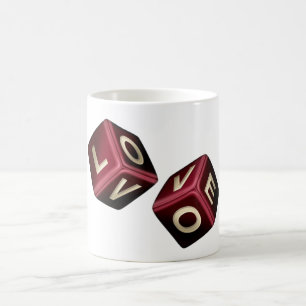 Caneca De Café dados do amor
