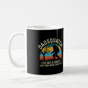 Caneca De Café Dadsquatch Como Um Pai Muito Mais Escamoteado