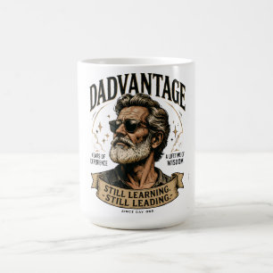 Caneca De Café DADVANTAGE Ainda Aprendendo Ainda Liderando Pai Re