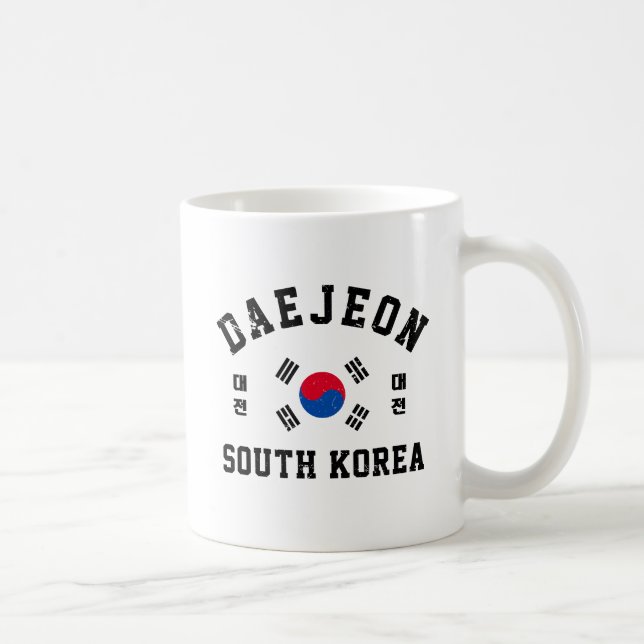 Caneca De Café Daejeon Coreia do Sul (Direita)