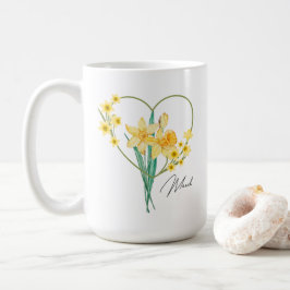 Caneca De Café Daffodil Café Mug Nascente