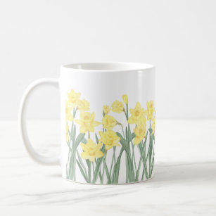 Caneca De Café Daffodil Ditzy Floral