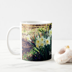Caneca De Café Daffodils Por Brook Personalizado