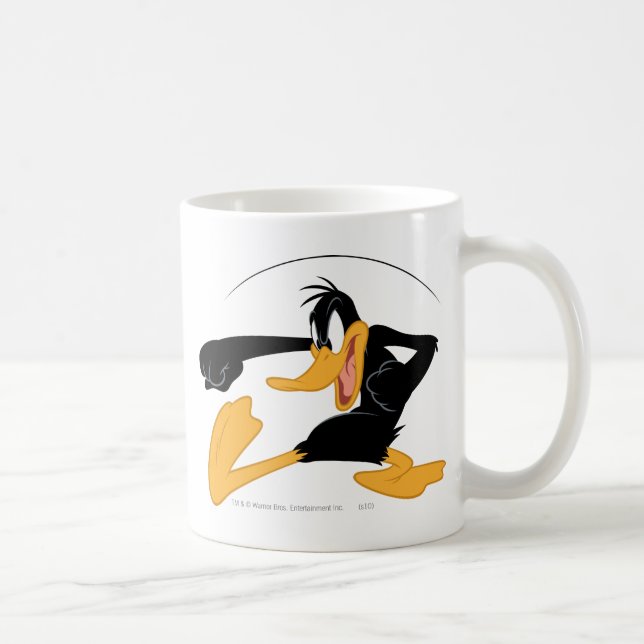 Caneca De Café DAFFY DUCK™ Balançando uma almoça (Direita)
